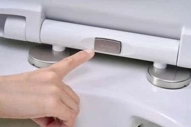 quick release toilet seat hinge
