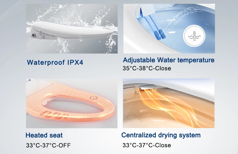 electric bidet toilet seat with dryer electric bidet toilet seat with dryer