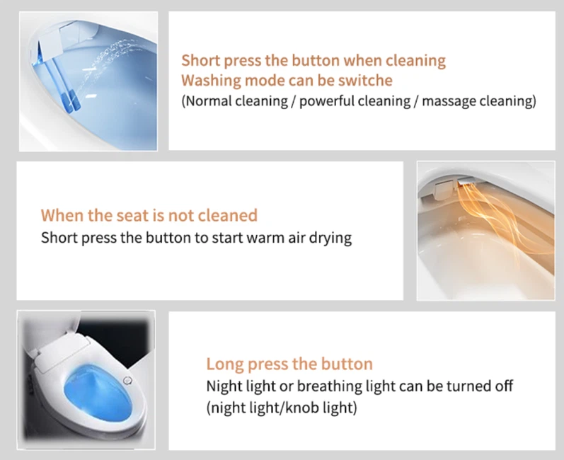 bidet toilet seat light bidet toilet seat light