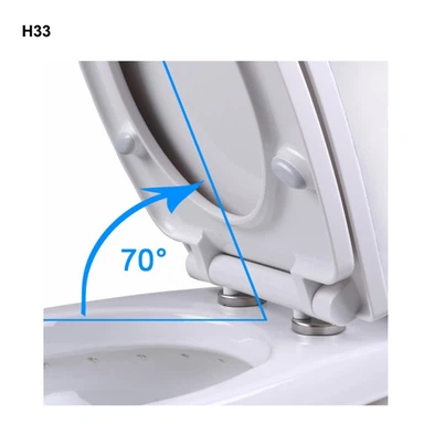 WC daska sa šarkama sa brzim otpuštanjem