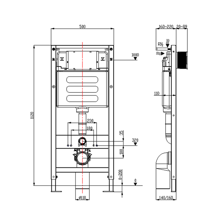 concealed-wc-frame-size